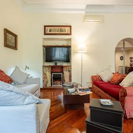 Apartament Antica Dimora Borghese Di Nunur- Piazza Del Popolo Rzym