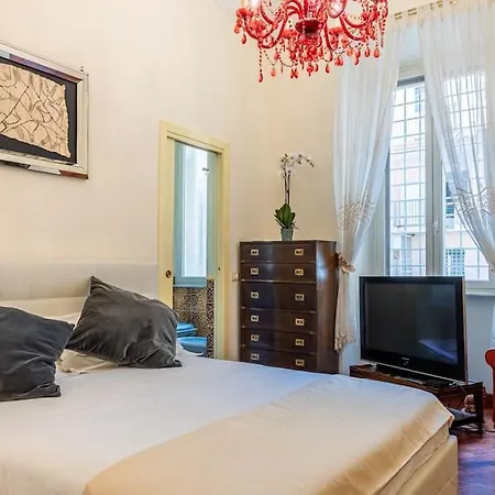 Apartament Antica Dimora Borghese Di Nunur- Piazza Del Popolo Rzym
